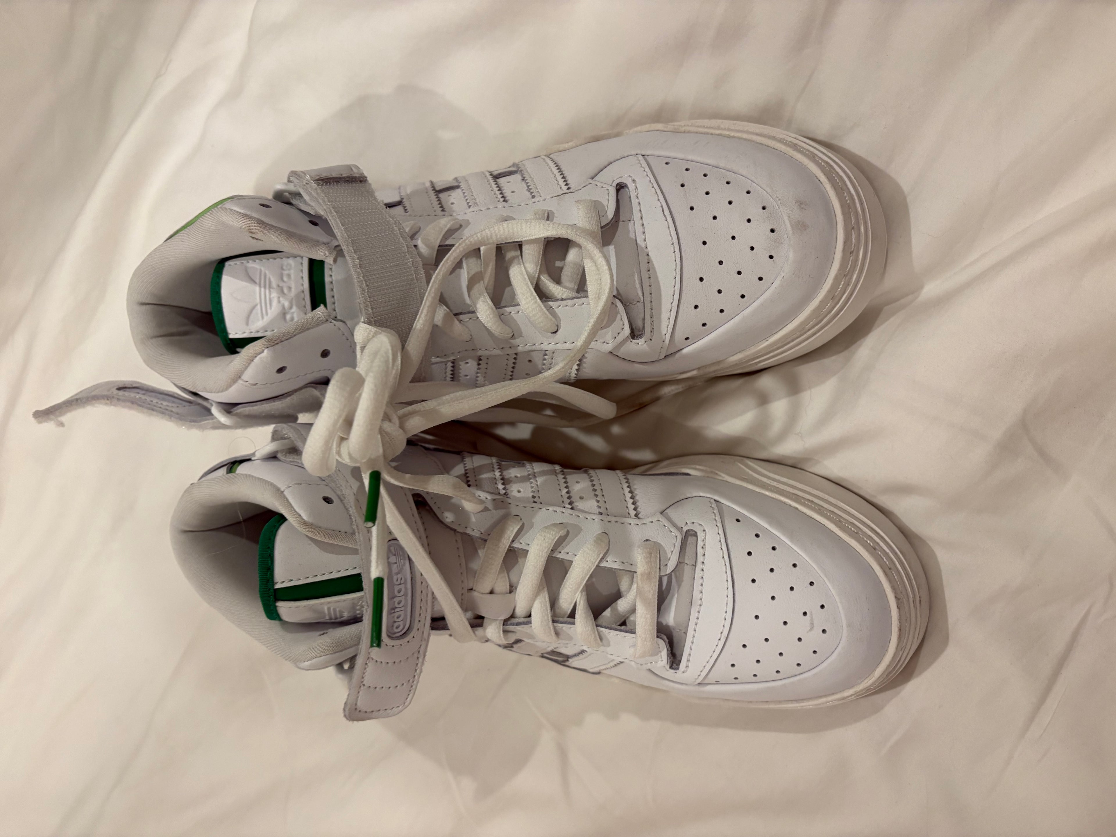 Adidas Bonega White and Green US Women’s 8.5